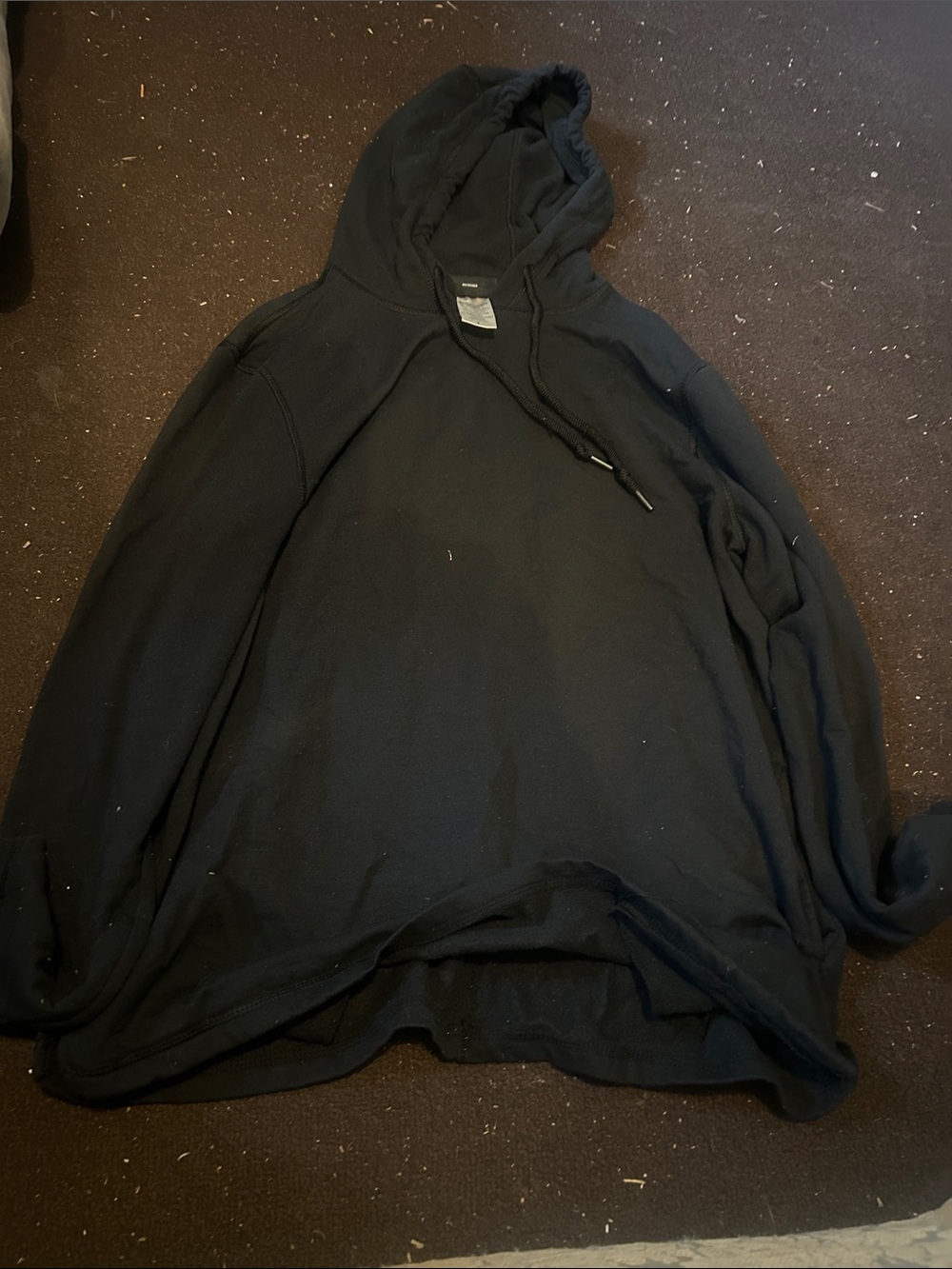 Jockey Black Lightweight Hooded Shirt Jacket